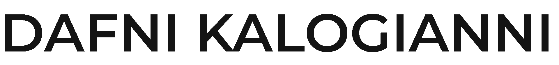 Dafni Kalogianni Logo