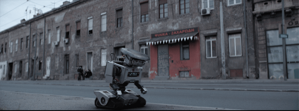 Image from the project Protergia Robot, highlighting a scenographic detail.