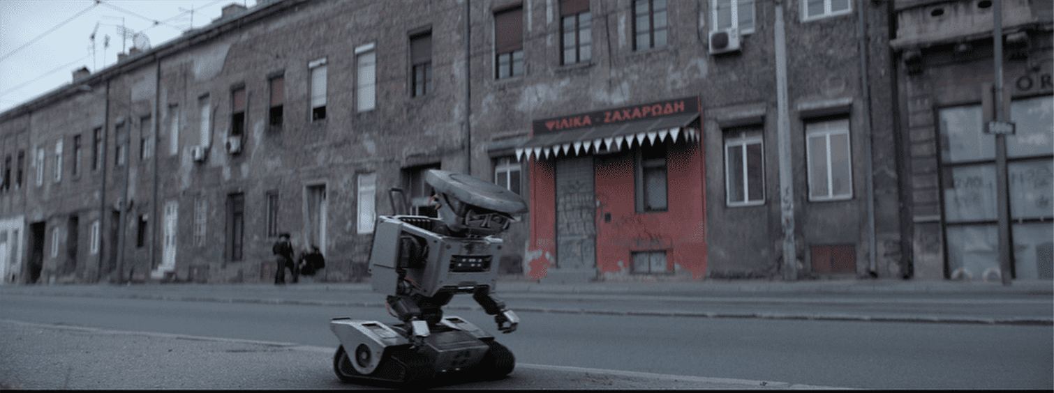 Image from the project Protergia Robot, highlighting a scenographic detail.